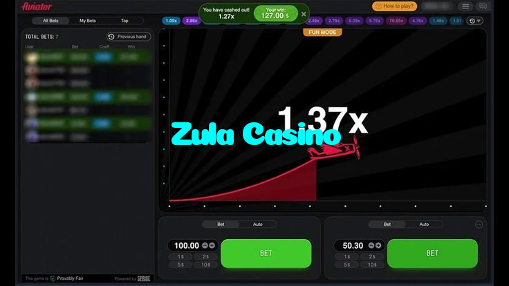 available types of Zula Casino bet including pre-match live express and system bets